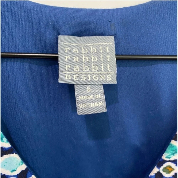 Rabbit Rabbit Rabbit Dress Size 6 Sleeveless Bohemian Pleated
Golf Beaded Button - Picture 8 of 14